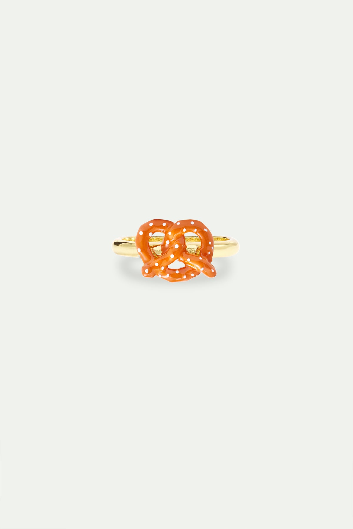 Bague ajustable bretzel