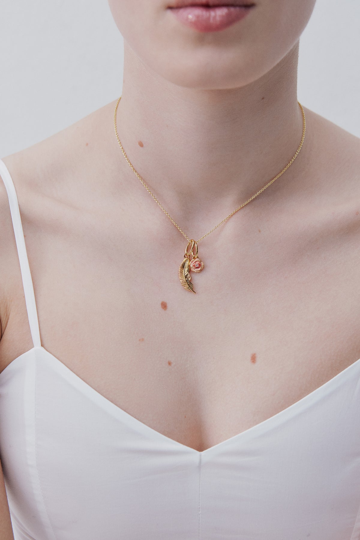 Rose Pendant, Passion and Devotion - November