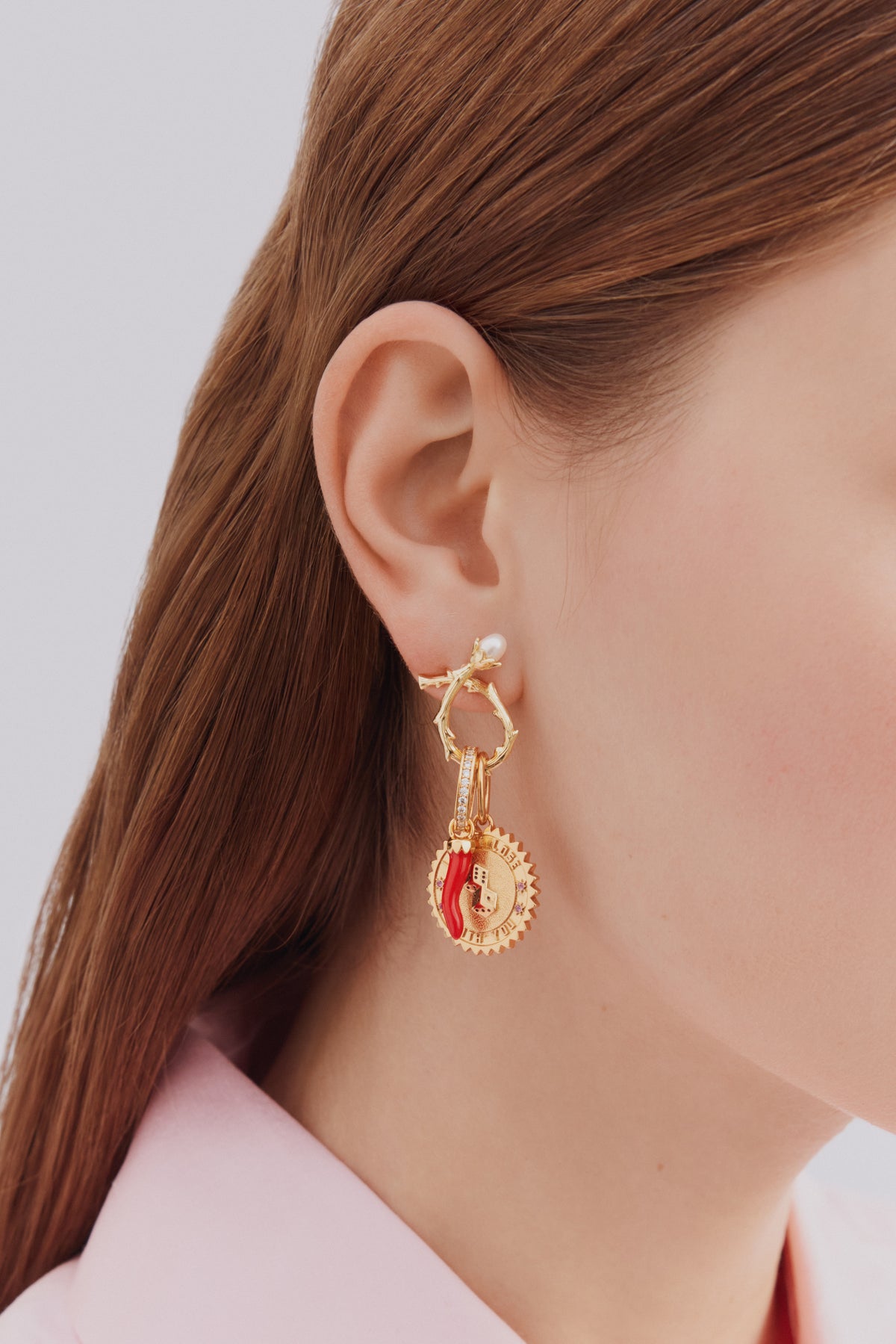 Chilli pepper pendant, chance and protection