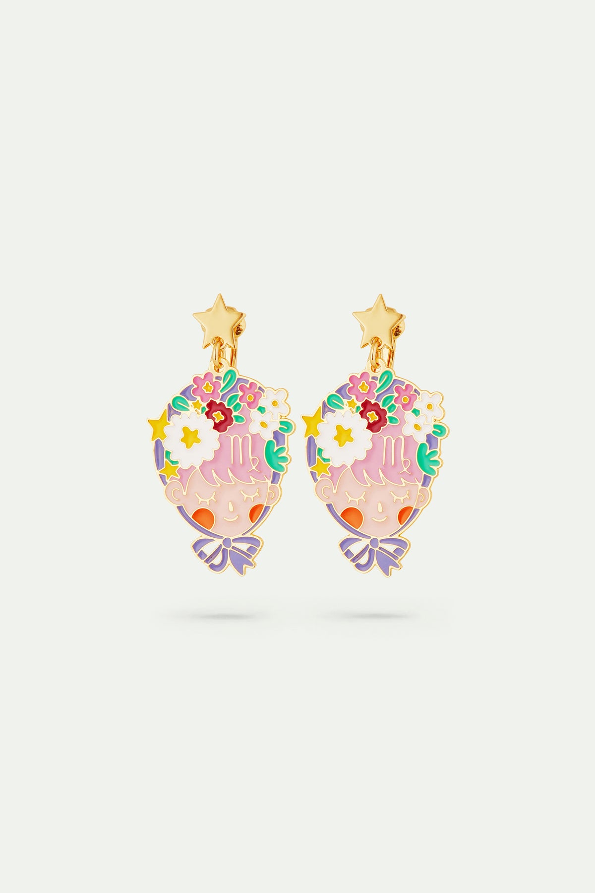 Boucles d'oreilles signe astrologique de la vierge
