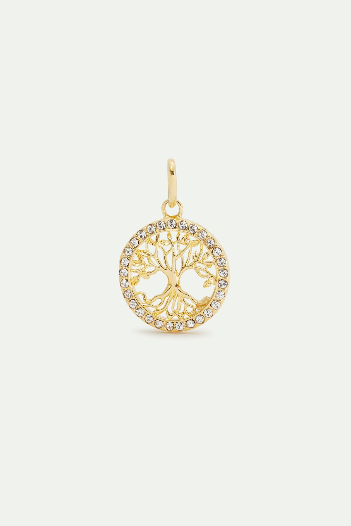 Pendentif arbre de vie doré, Équilibre et Connaissance