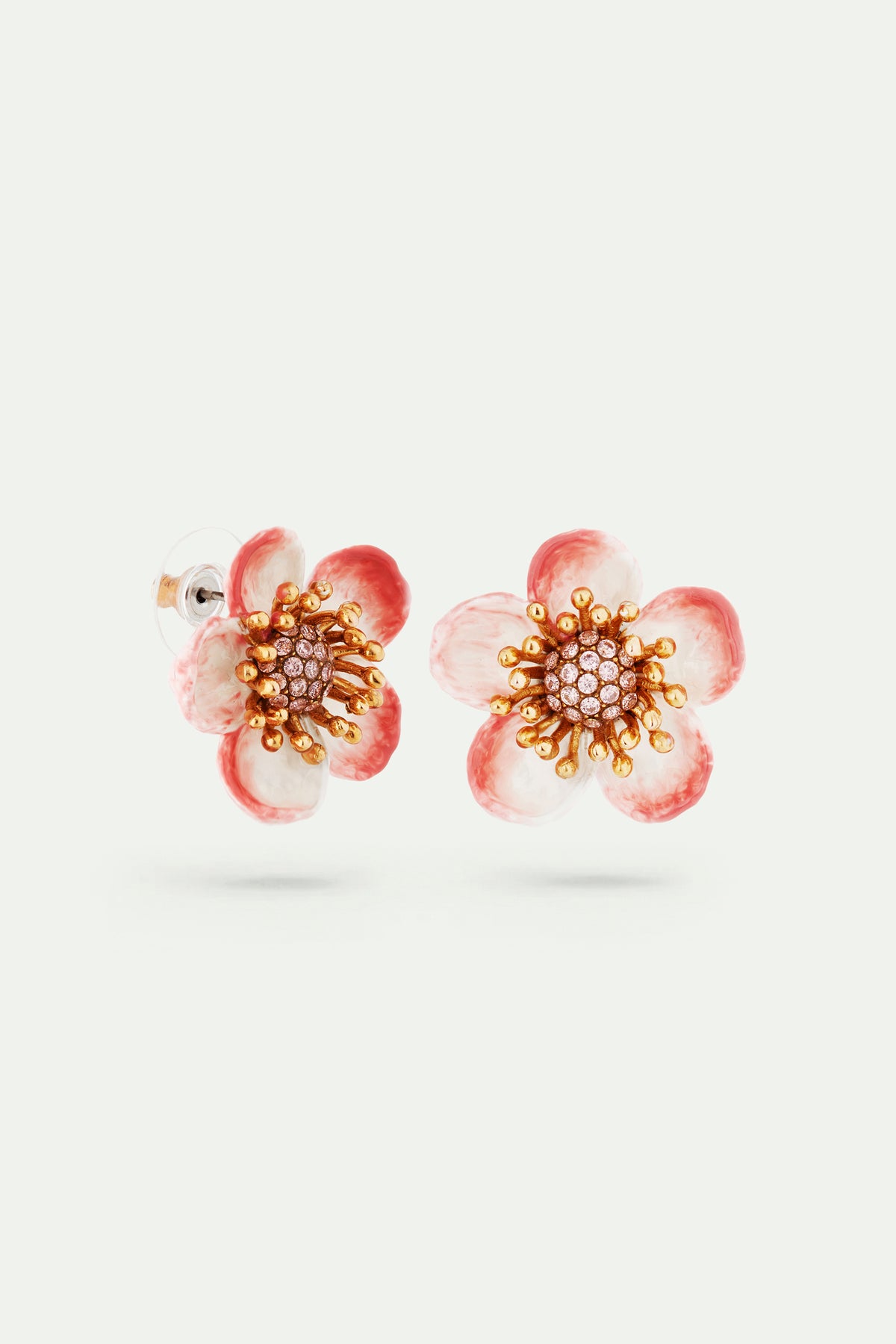 Boucles d'oreilles fleur de pommier