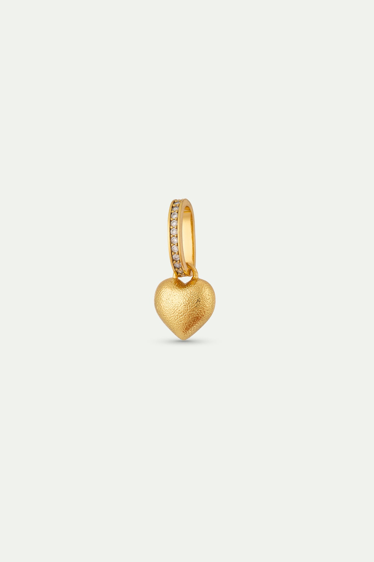 Pendentif Coeur Preuve d'Amour, Tendresse et Courage