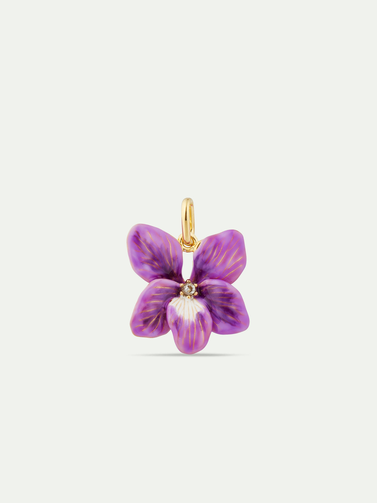 Pendentif Violette, Beauté et Modestie