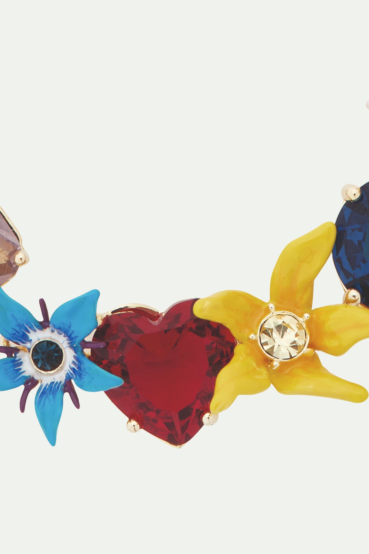 Collier plastron potager des merveilles