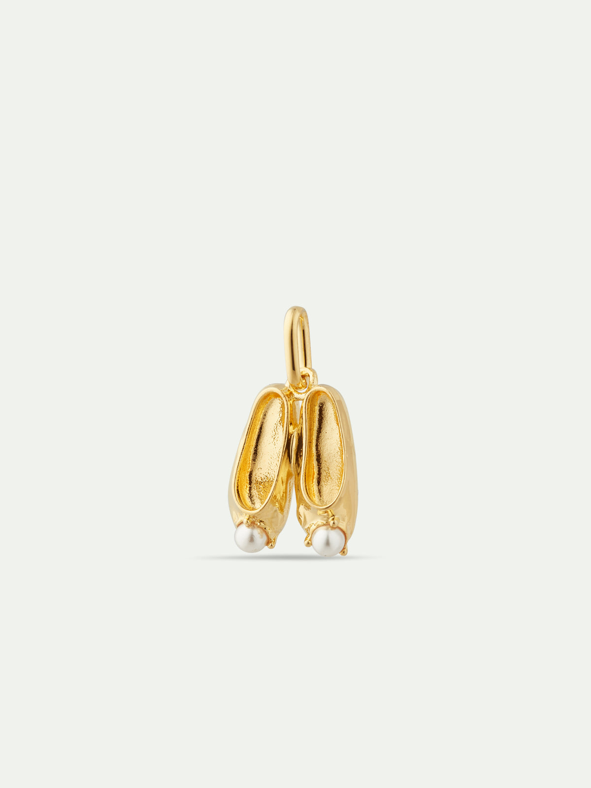 Pendentif Chausson de danse doré, Confiance et Dévouement