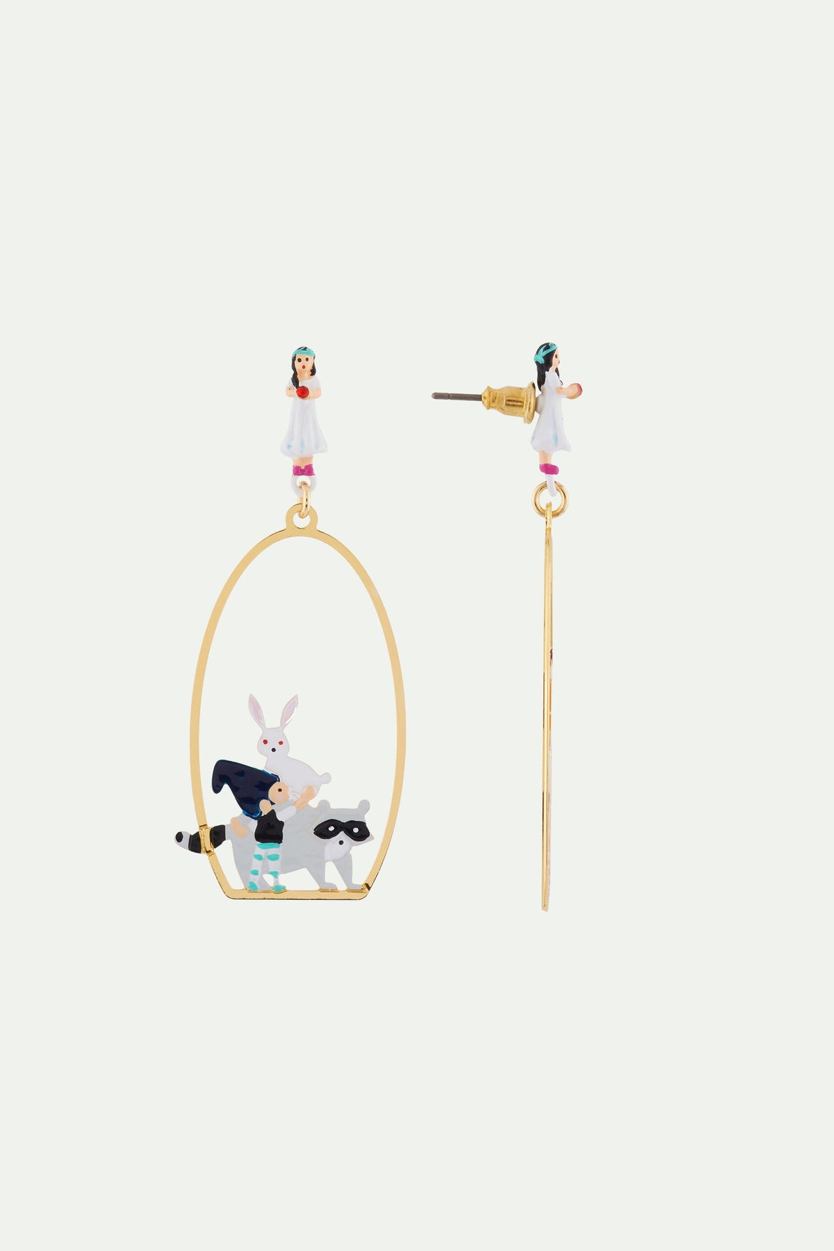 Boucles d'oreilles clip atelier ménage pour les animaux et les nains