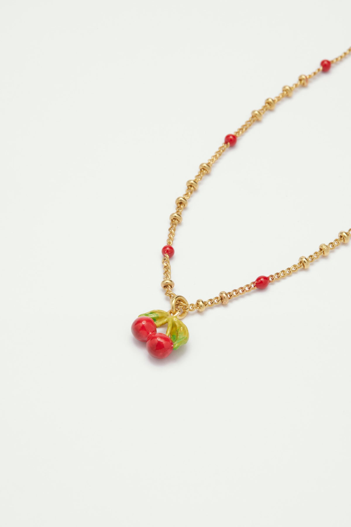 Bracelet pendentif cerise