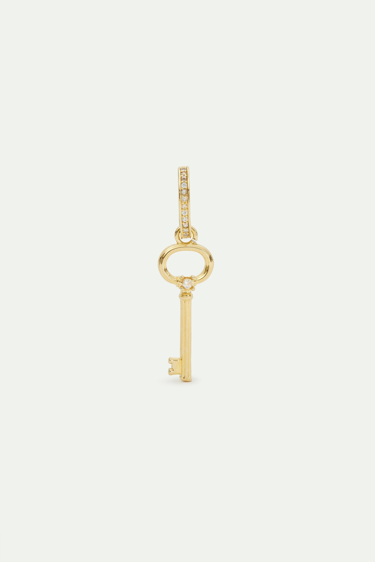 Pendentif clé dorée, Mystères et Liberté