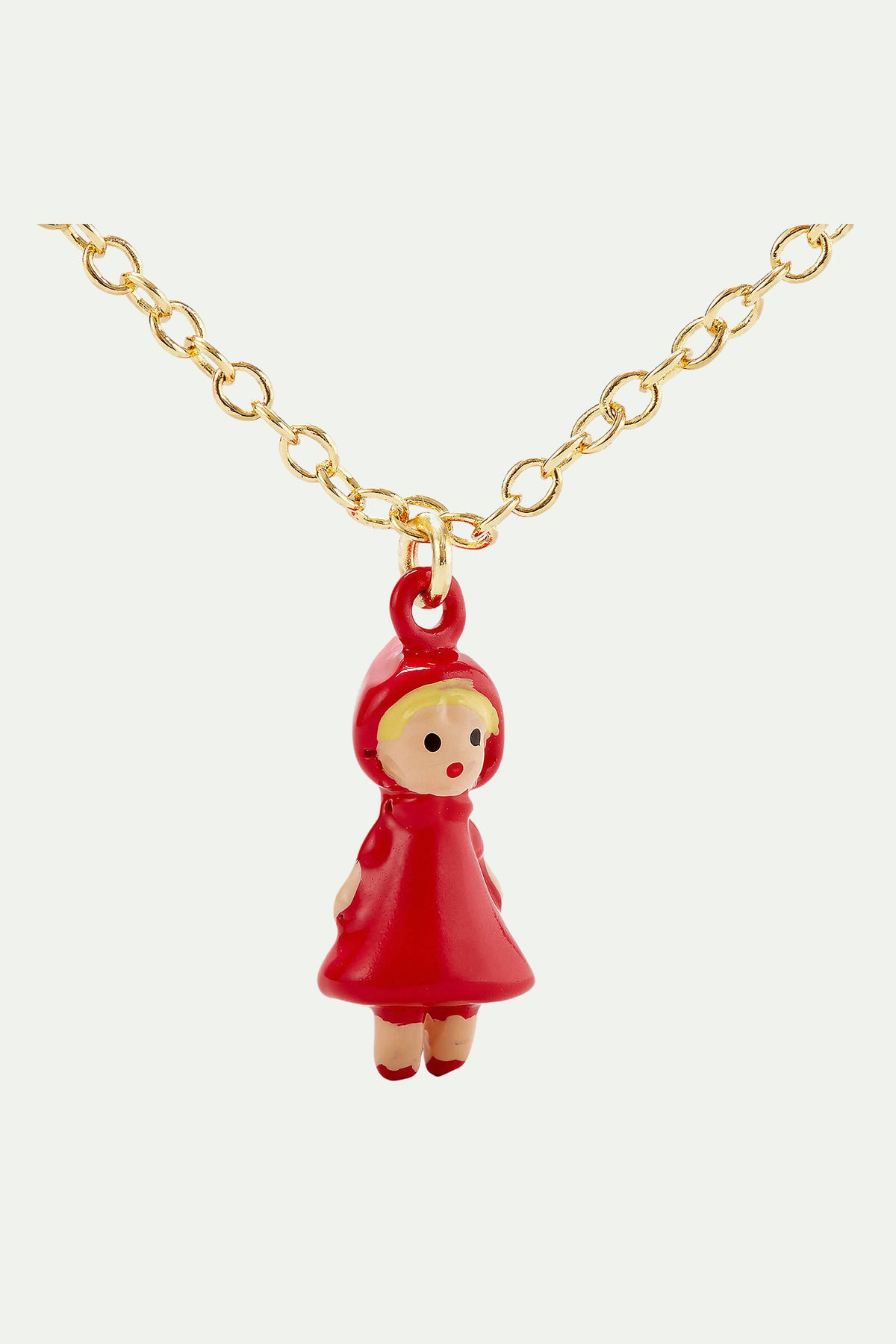 Collier pendentif pique-nique du petit chaperon rouge