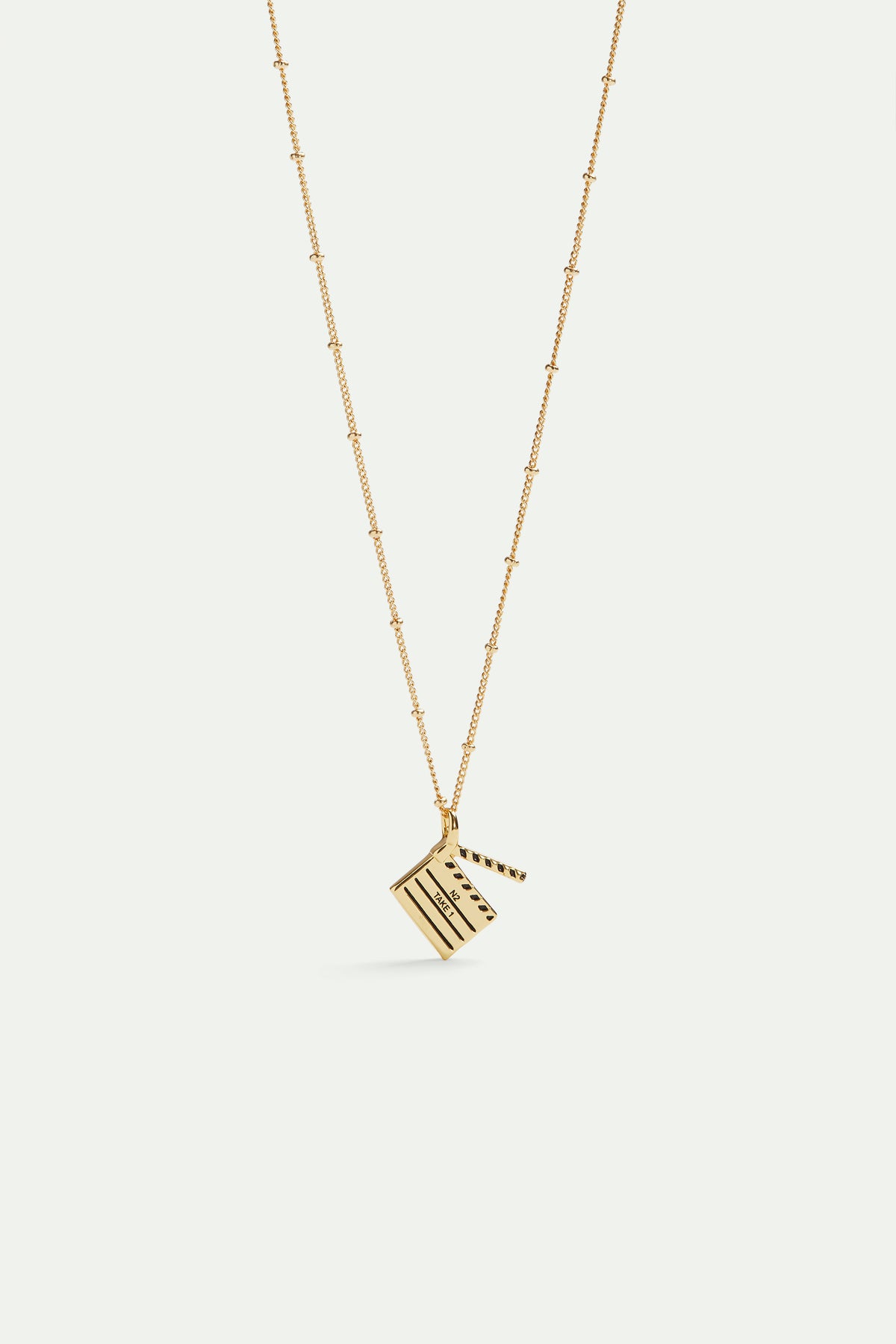 Clapperboard charm