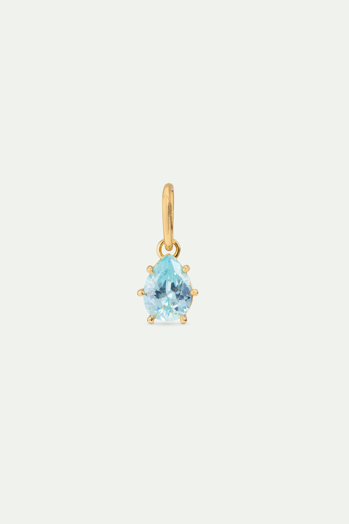 Pendentif pierre Bleu Azur, Lucidité et Ténacité - Mars