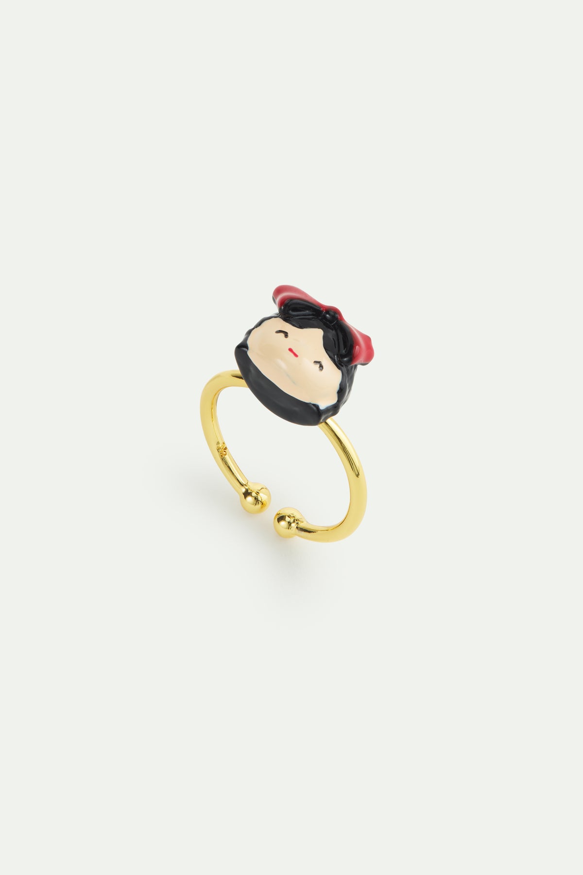 Bague ajustable Blanche-Neige