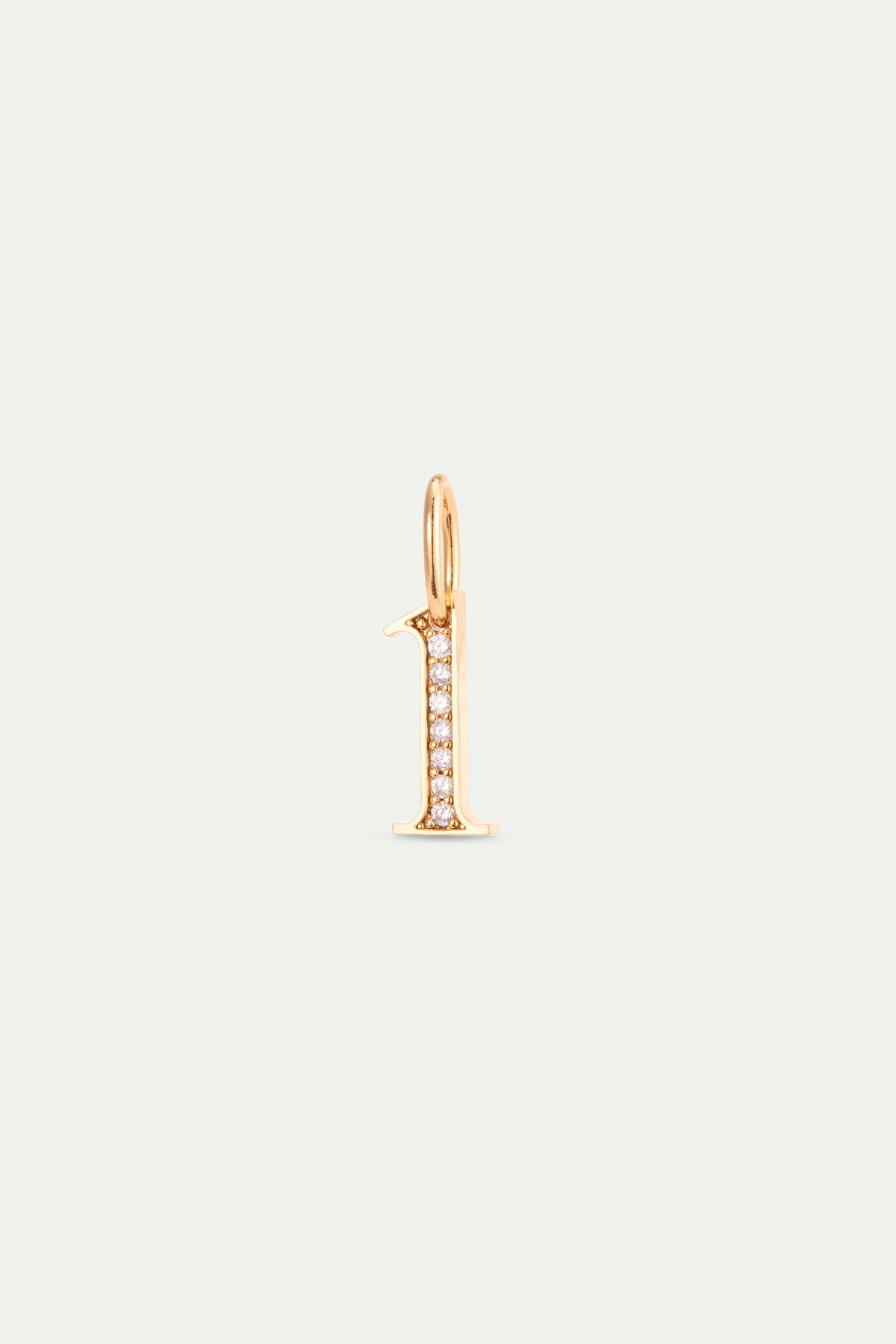 Pendentif Chiffre 1, Ténacité et Courage