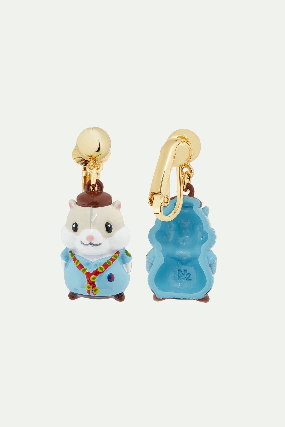 Boucles d'oreilles hamster scout
