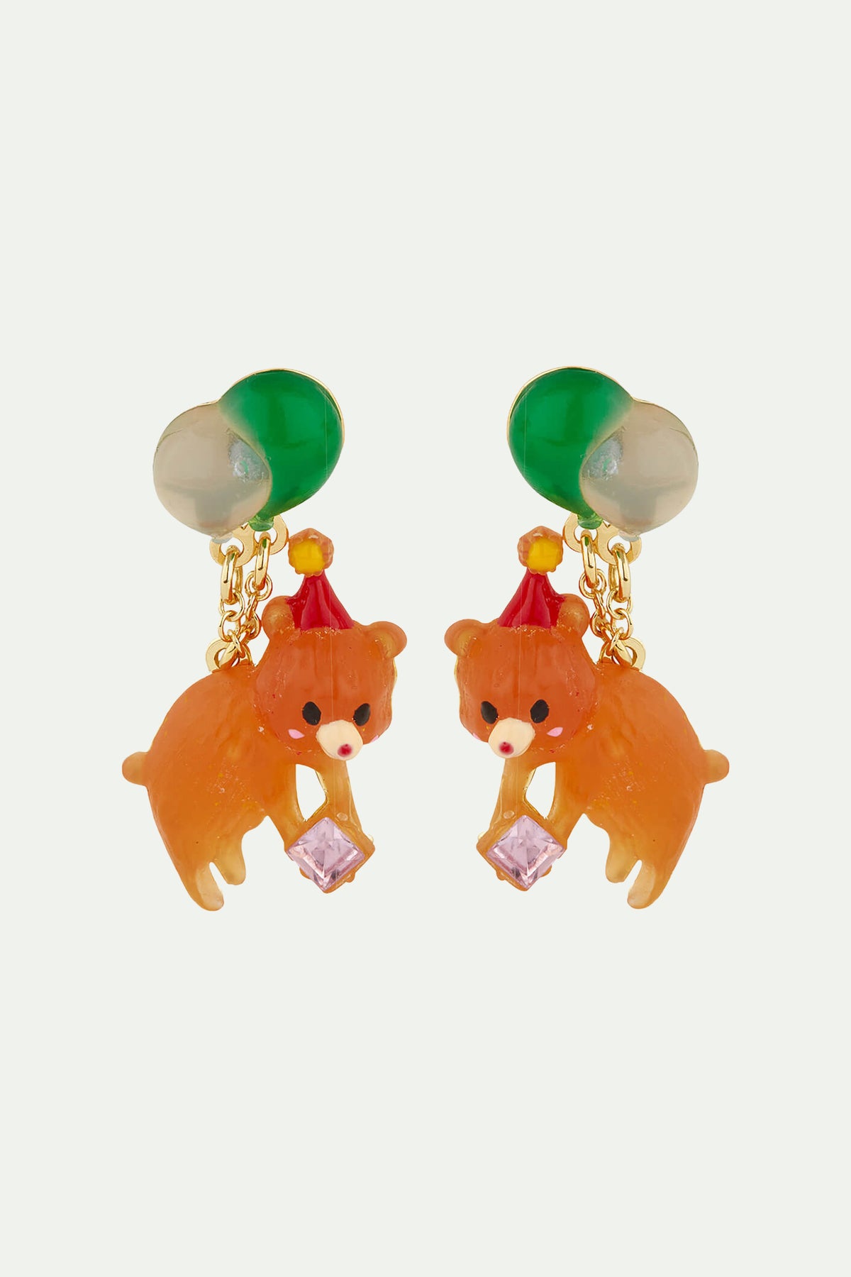 Boucles d'Oreilles Tiges Ourson