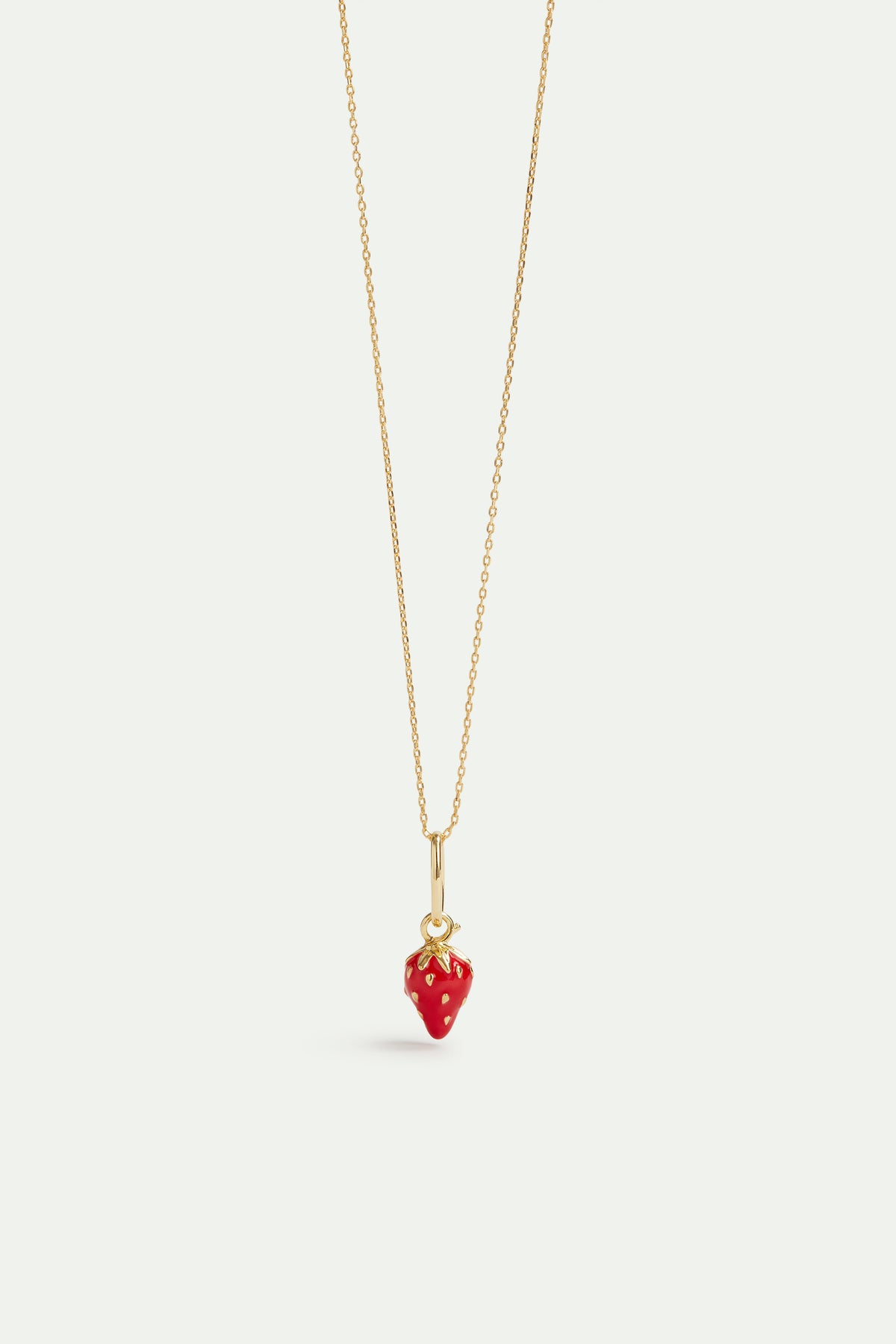 Pendentif fraise, Sensualité et Gourmandise