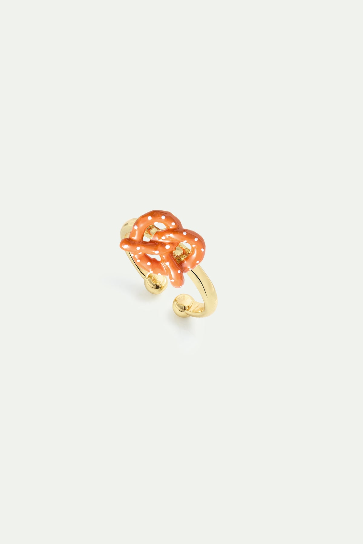 Bague ajustable bretzel