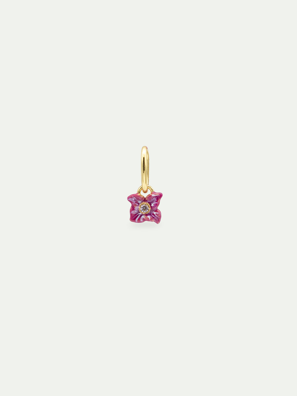 Pendentif Hortensia, Découverte et Générosité - Juillet